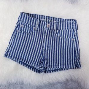 AE Next Level Stretch High Rise Stripe Shorts